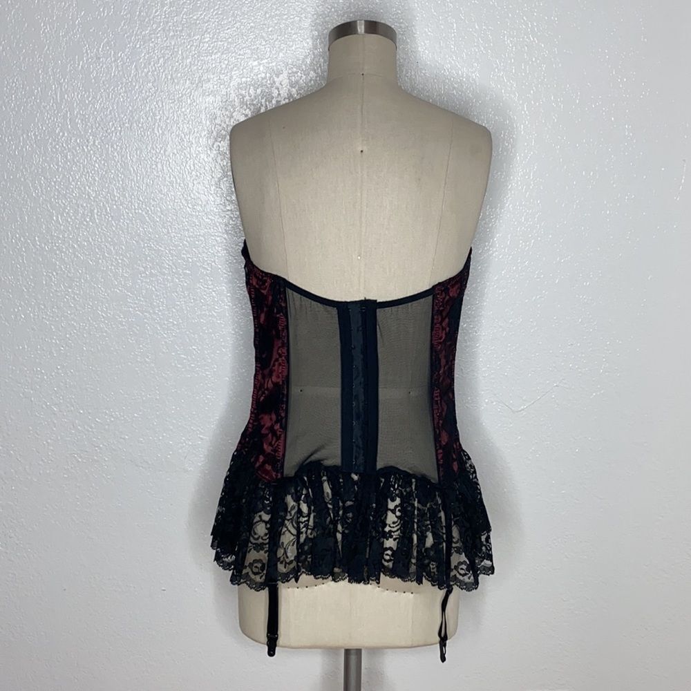 Vintage Fredericks of Hollywood goth Lolita corset - Picture 7 of 9